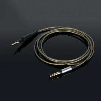 Yedek Kablo AKG K450 K451 K452 Q460 K480 Kulaklık Kulaklık Kulaklık 3.5 mm İçin 2.5 mm Gümüş Kaplama Ses Kabloları