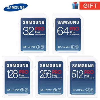 Samsung SD Kart dijital kamera Profesyonel BASKI SDXC yüksek hızlı 160 M/S 4K U3 kamera Hafıza kartı 64GB 128GB 256GB 512GB PRO