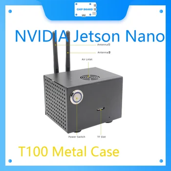 Nvıdıa Jetson Nano T100 Metal Kasa için Nvıdıa Jetson Nano Geliştirici Kiti İçin T100 Nvme M. 2 Ssd Kalkanı