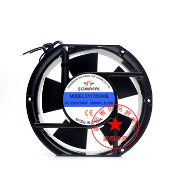 SOMREAL XY17250HBL AC 220 V 0.23 A 172x151x50mm 2-Wire Sunucu Soğutma Fanı