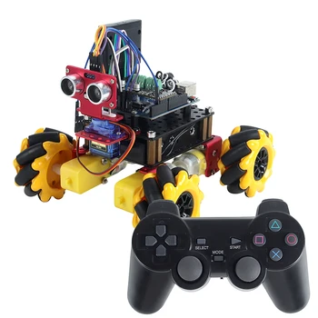 Akıllı Programlama Robotik Kiti DIY Akıllı ve Eğitim Kodlama Robot Araba Uzaktan Kumanda ile Arduino UNO için KÖK Öğrenen