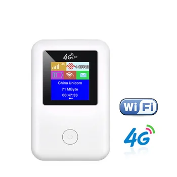 2100 mAh Pil Ofis Bilgisayarlar Ağ Wps Seyahat Modem 4g Wifi sim kartlı router Yuvası Cep LTE Mobil Wi-fi Hotspot