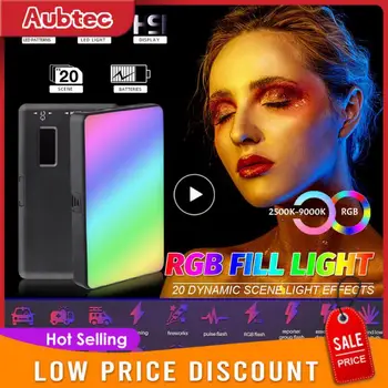 1/2/3 ADET Rgb kısılabilir led panel lamba Mini Fotoğraf Dolgu ışığı Şarj Edilebilir Taşınabilir Led Dolgu Işığı İçin Vlog Çekim