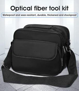 FTTH Fiber Optik alet kiti çantası VFL güç ölçer 23cm X 16cm X 19cm