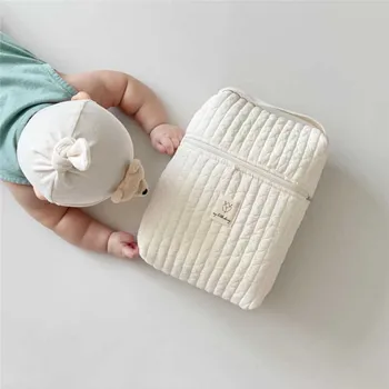 Sevimli Kore Kapitone Anne Çantası bebek bezi çantası Bebek Şeyler Organizatör Mini Çanta Caddy saklama çantası Anne Bebekler Aksesuarları