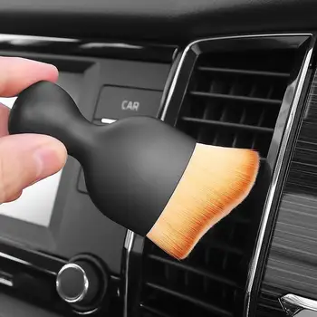 Araba İç Temizleme Aracı Klima Hava Çıkış Temizleme Artefakt Fırça Araba Fırça Araba Çatlak Toz Giderme Araba Detaylandırma