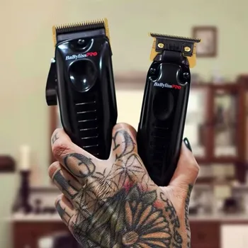 Profesyonel saç kesme makinesi, erkek oyma saç kesme makinesi, Akülü Berber Metal sakal düzeltici, Salon High-End Saç Kesme Araçları