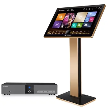 InAndOn 4 K Dokunmatik Ekran V5 Max 2 T HDD Ev Karaoke Sistemi Online Film Akıllı Şarkı Seçimi KTV Karaoke Çalar