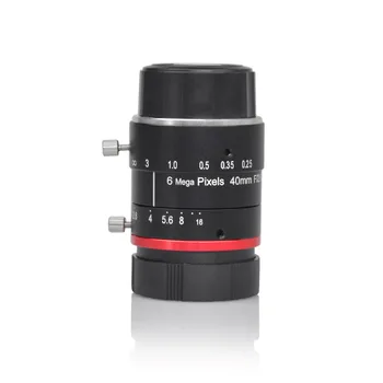6 megapiksel endüstriyel görüş kamera lensi, yüksek çözünürlüklü lens 18FA4028-6MP 30mm odak uzaklığı diyafram
