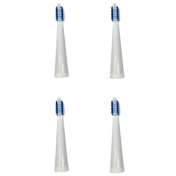 4 Adet Değiştirilebilir Diş Fırçası Kafaları SAMSUNG U1 A39 A39Plus A1 SN901 SN902 Elektrikli Diş Fırçası Kafaları Mavi