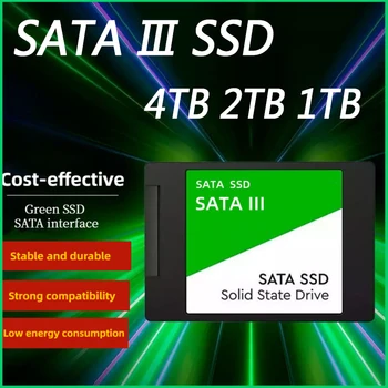 Yeni SSD Sata 2TB 1TB sabit disk Sata3 2.5 İnç 4TB Yüksek Hızlı sabit disk 550 mb/s Dahili Katı Hal Sürücüler Dizüstü 2023 İçin