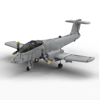 1139 ADET WW2 Askeri MOC IA-58 Pucara uçak Modeli DIY yaratıcı fikirler yüksek teknoloji ChildrenToy doğum günü hediyesi Savaş Uçağı Blokları