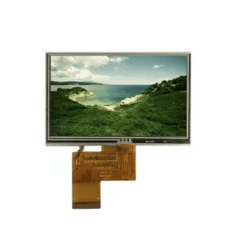 Dirençli Dokunmatik Ekranlı 4.3 inç lPS LCD Modül Paneli 480x272 RGB Arayüzü ET043WQ03-KRT820 NİTS