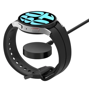 Samsung Galaxy Watch 6 Klasik Kablosuz Şarj Cihazı USB-A Şarj Kablosu için uygundur
