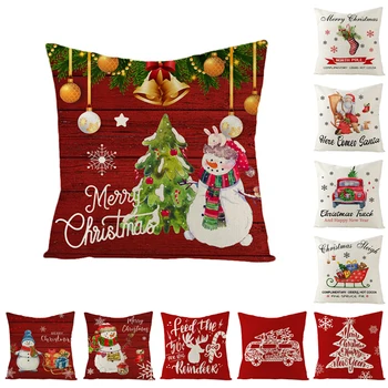 Noel 45cm minder örtüsü Navidad Merry Christmas Süslemeleri Ev İçin 2021 Noel Noel Süsler Yeni Yıl Hediyeleri 2022