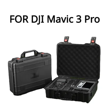 DJI Mavic 3 Pro patlamaya dayanıklı Kutu Taşınabilir saklama kutusu Siyah Su Geçirmez Kutu Gövde saklama çantası Taşınabilir Kutu Aksesuarları