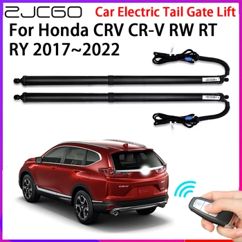 ZJCGO Araba Otomatik Bagaj Kapağı Kaldırıcılar Elektrikli Kuyruk Kapısı Asansör Yardım Sistemi Honda CRV için CR-V RW RT RY 2017~2022