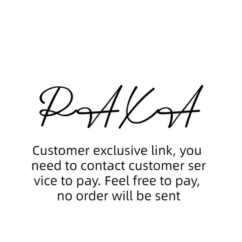 Müşteriye özel bağlantı, ödeme yapmak için müşteri hizmetlerine başvurmanız gerekir. Ödeme yapmaktan çekinmeyin, sipariş gönderilmeyecektir
