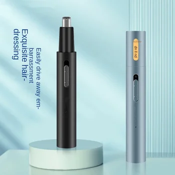 Unisex USB Şarj Taşınabilir Elektrikli Burun Saç Düzeltici Favoriler Saç Kaş Kırpma Iki-in-One Güvenlik Zarar Vermez Cilt
