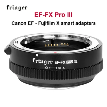Parmak EF-FX Pro III Otomatik Odaklama Adaptör Halkası Canon EF EF-S Lens Fujifilm X Kameralar X-T5 X-T4 X-S20 X-T30 II X-H2s X-S10