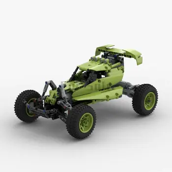 Moc - 77272 Retro Küçük Off-road Araç oyuncak inşaat blokları App Uzaktan Kumanda ile Patchwork Modeli Dağ Bisikleti çocuk için oyuncak