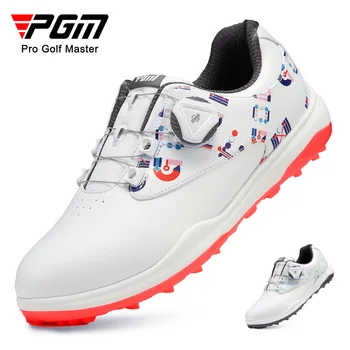 PGM Kadın golf ayakkabıları Bayanlar Topuzu Kayış spor ayakkabı Su Geçirmez Anti-skid kadın Hafif Yumuşak Nefes Sneakers XZ242