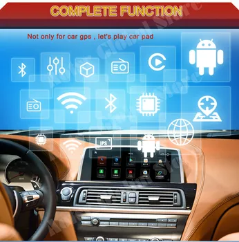 Android 10 Bant Araba Radyo Kaydedici GPS Navigasyon Oynatıcı Stereo Kafa Ünitesi DPS