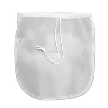 Süt filtre torbası 80 Mikron Somun Süt Torbaları Tülbent Çanta 12x12 Ağartılmamış naylon torbalar Çay Yoğurt Suyu Şarap Çorba Otlar
