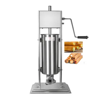 Satış sıcak Churros makinesi fritöz churros dolgu dolabı 3L churros dolum makinesi fiyat