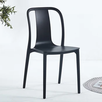 Oturma Odası Accent yemek sandalyeleri İskandinav Modern Ziyafet Salonu Ofis yemek sandalyeleri Ergonomik Metal Sillas Balkon Mobilyaları GG