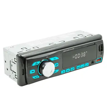 Araba MP3 Çalar Bluetooth uyumlu 5.0 Akıllı Ses Asistanı Aux Ses FM Radyo USB Telefon Şarj
