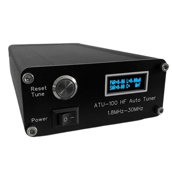 ATU-100 HF Radyo Tuner Anten Tuner Tarafından N7DDC+0.91 OLED V3.1 DIY Otomatik Radyo Anten Tuner 100W HF Anten