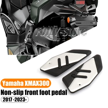 Estriberas X-MAX para Yamaha XMAX 125, 250, 300, 400, 2017-2023, placa de Pedal antideslizante, reposapiés