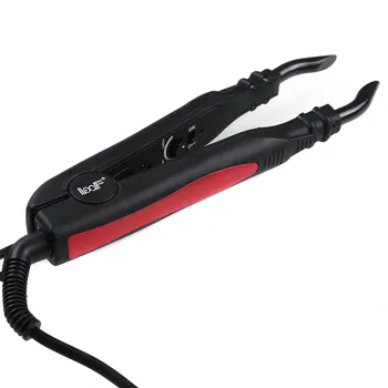 Profesyonel saç şekillendirici araçları ayarlanabilir sıcaklık kontrolü saç uzatma ısı konektörü değnek demir sıcak eriyik aracı ab abd Plug