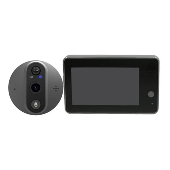 Kablosuz Video Kapı Zili kamera 4.3 