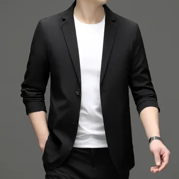 5070-2023 erkek takım elbise takım elbise bahar yeni iş profesyonel erkek takım elbise ceket rahat Kore versiyonu takım elbise