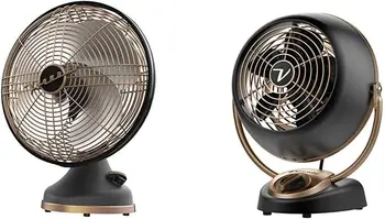 Simya Salınımlı Vintage Fan, Tunç ve VFAN Petite Simya Vintage Fan, Tunç (CR1-0279-102)