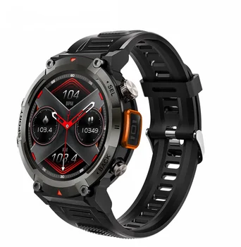 2023 Yeni Smartwatch 2023 1.45 İnç TFT HD Ekran BT 5.0 El Feneri Gece Çalışan S100-T Spor Bilezik akıllı saatler erkekler İçin
