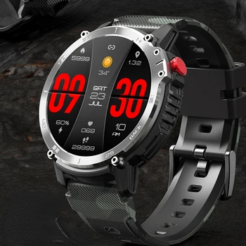 Spor saatler erkekler IP68 su geçirmez 4G ROM C22 Smartwatch 2023 destek bağlantı Kulaklık akıllı bluetooth saat çağrı 1.6 inç Satış