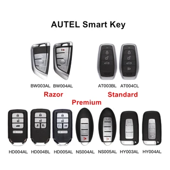 Yeni 1/3 adet Evrensel Çoklu modeller AUTEL MaxiİM KM100 IKEY Serisi Akıllı Uzaktan Araba Anahtarları BMW / HONDA / NİSSAN / Hyundai
