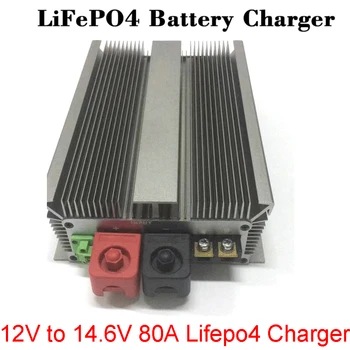 12 V için 14.6 V 80A Lifepo4 Şarj 10 V için 16 V Yüksek Güç Şarj için Lifepo4 Pil