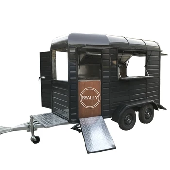 Yeni Satış Gıda Römork Kamp Araba Buzdolabı Mobil Hızlı Kahve Kamyon COC / CE Avrupa En Moda Dondurma Kiosk satılık