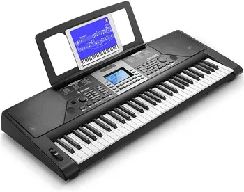 YAZ satış İNDİRİM PSR S975 61-KeyPiano Dijital Piyano Taşınabilir Dijital Çin Klavye Piyano Siyah Kapak W / A