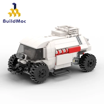 BuildMoc Kayıp Uzay Charriot Yapı Taşları Set Jüpitered 2 otomobil araç Tuğla Fikir Oyuncaklar Çocuklar İçin Doğum Günü Noel Hediyesi