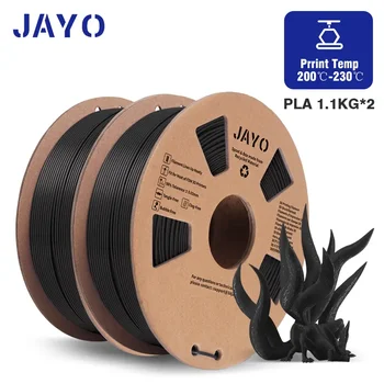 JAYO PETG / PLA / IPEK / PLA Meta / PLA artı 3D Baskı Filament 1.75 MM 2 Rulo Çocuk Yaratıcı Model Malzeme 3D Kalem Filament