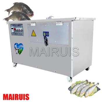 Otomatik Balık Fileto Makinesi / Elektrikli Balık pulu temizleyicisi Temizleyici / Balık işleme makineleri