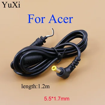 YuXi DC Fiş 5.5*1.7 mm / 5.5x1.7mm DC Güç uzatma kablosu için Lenovo Acer Toshiba Acer laptop şarj cihazı DC Kablosu 5.5*1.7