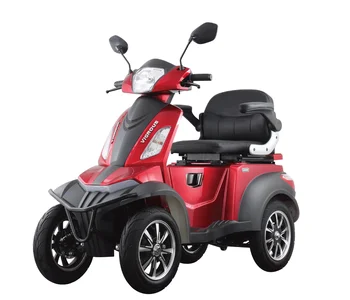 moda 4 tekerlekli hareketlilik elektrikli Scooter Yetişkin güvenli yaşlılar için 1000w model VİSTA EEC COC sertifikası ile yol yasal lisans